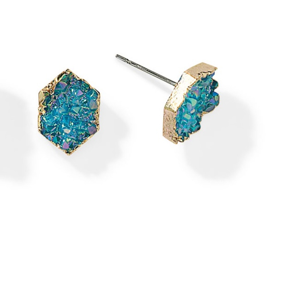 NEW Park Lane Blue Hailee Stud Earrings